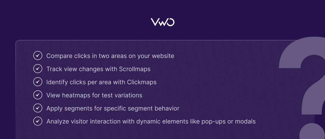 Heatmaps by VWO Insights - Web