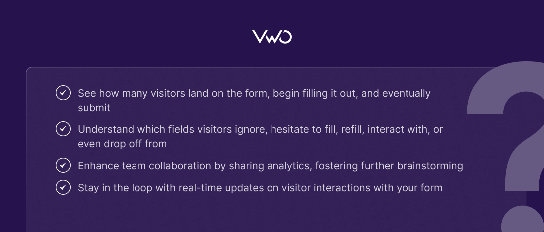 Form Analytics by VWO Insights