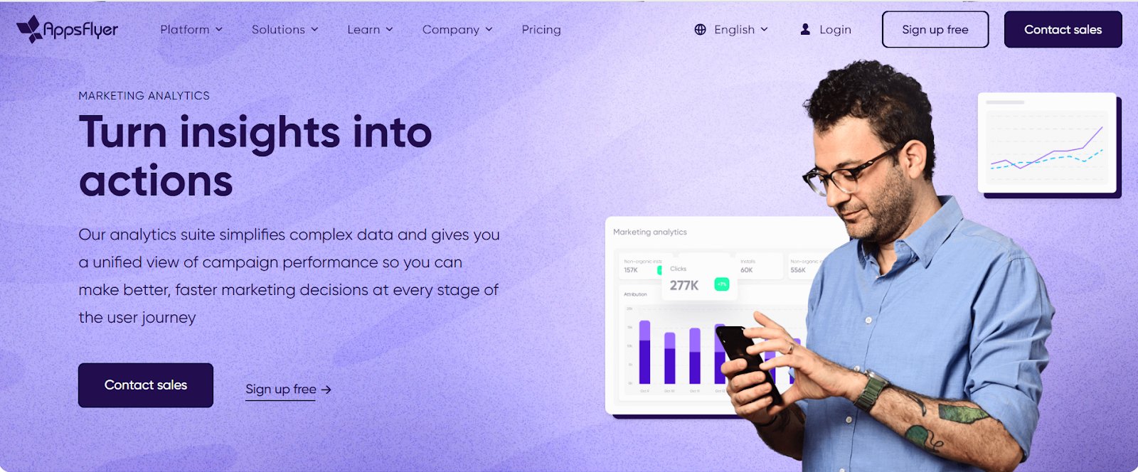 Mobile App Analytics Tools | #3. AppsFlyer